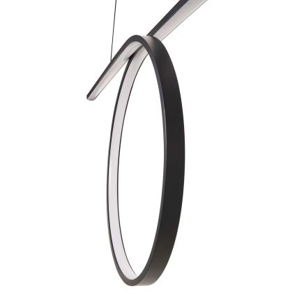 LED lustra uz troses ODETTA LED/42W/230V 4000K melna