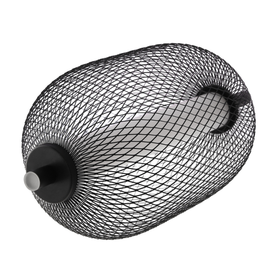 LED lustra uz troses PUMA LED/10W/230V Ø 15 cm melna