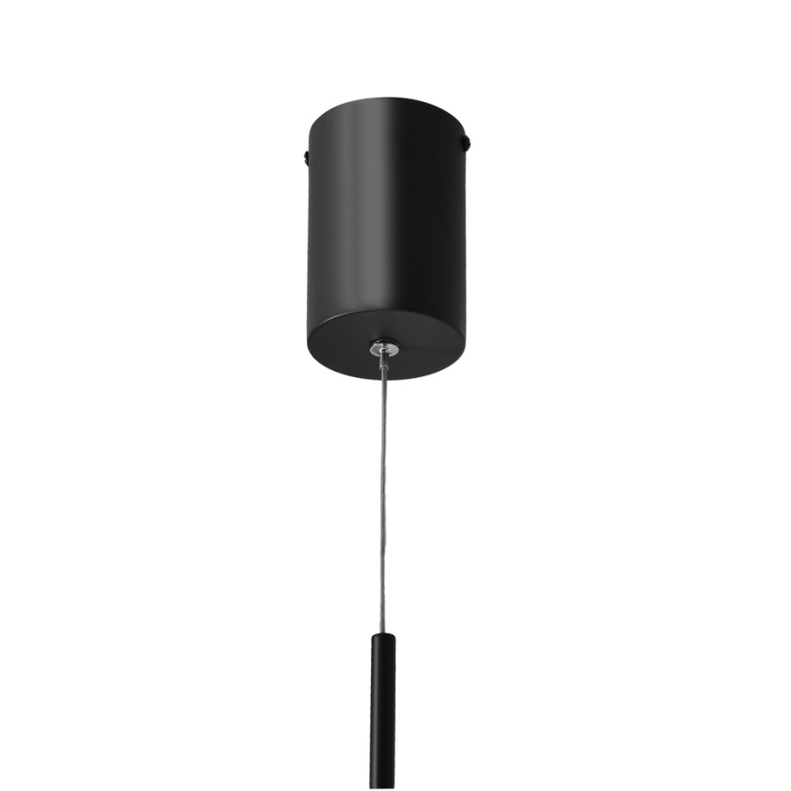 LED lustra uz troses PUMA LED/10W/230V Ø 15 cm melna