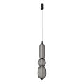 LED lustra uz troses PUMA LED/15W/230V Ø 14 cm melna