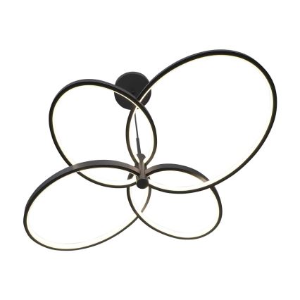 LED lustra uz troses RIBBON LED/37W/230V 4000K melna