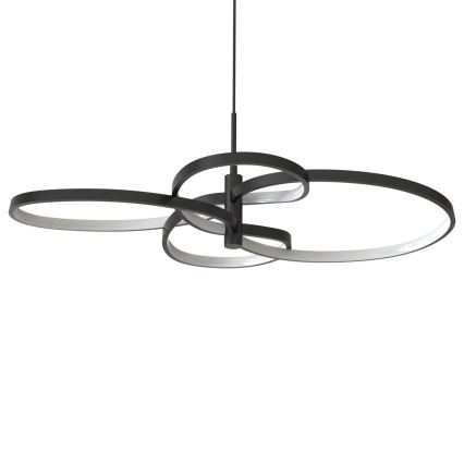 LED lustra uz troses RIBBON LED/37W/230V 4000K melna