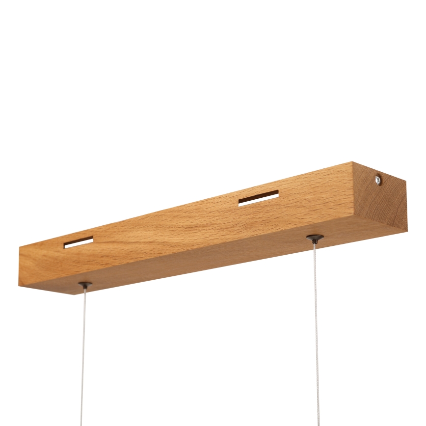 LED lustra uz troses VERDE LED/18W/230V 3000K 76 cm ozols