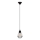 LED lustra uz vada 1xE27/6,5W/230V 2500K melna