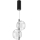 LED lustra uz vada PLAYA LED/10W/230V melna