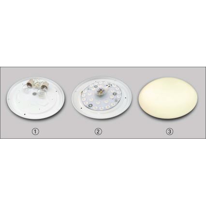 LED Magnētisks modulis LED/12W/230V d. 12,5 cm 3000K