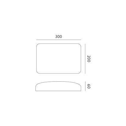 LED Mājas numurs ar sensoru NUMOS LED/7W/230V IP65