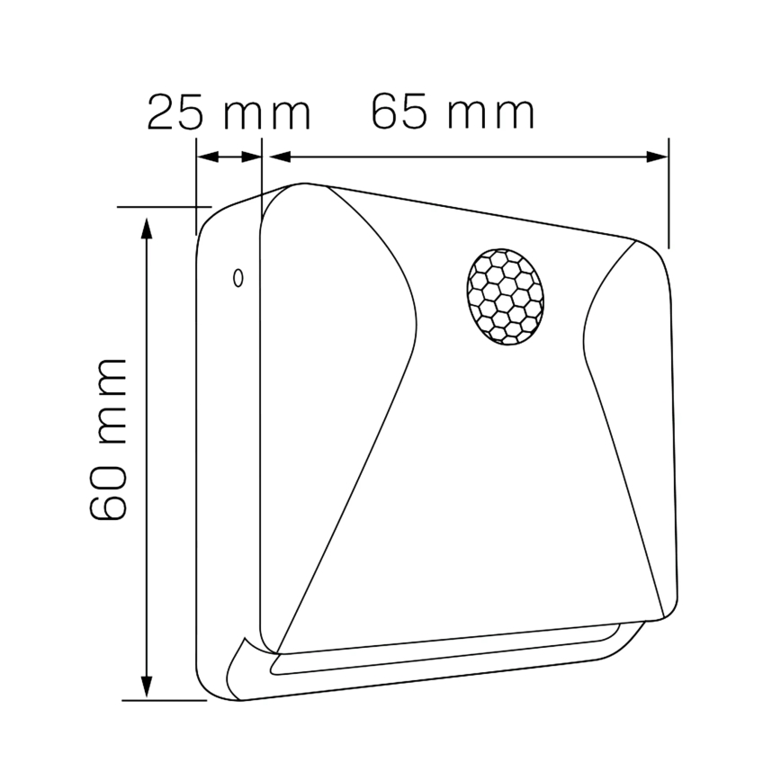 LED Mēbeļu apgaismojums ar sensoru LED/0,8W/4,5V 3xAAA balta
