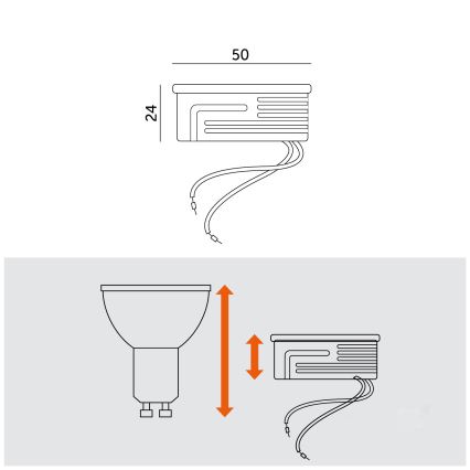 LED Modulis LED/6,5W/230V 6000K