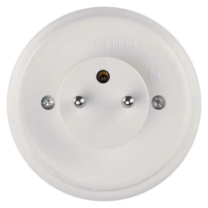 LED nakts gaisma ar sensoru un kontaktligzdu LED/0,3W/230V