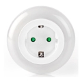 LED Nakts gaismeklis ar sensoru LED/0,6W/230V