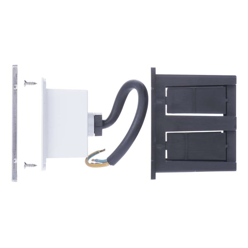 LED nakts iegremdēts gaismeklis BUILT-IN 1xLED/1.5W silti balts IP65