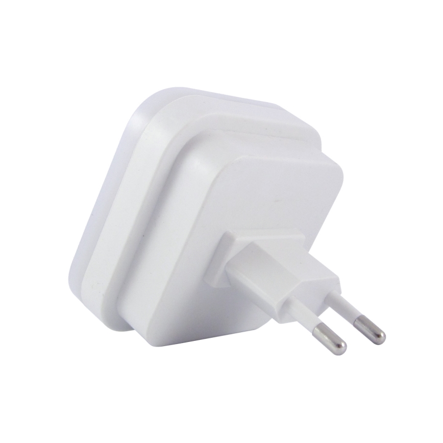 LED nakts lampa ar sensoru LED/0,5W/230V balta