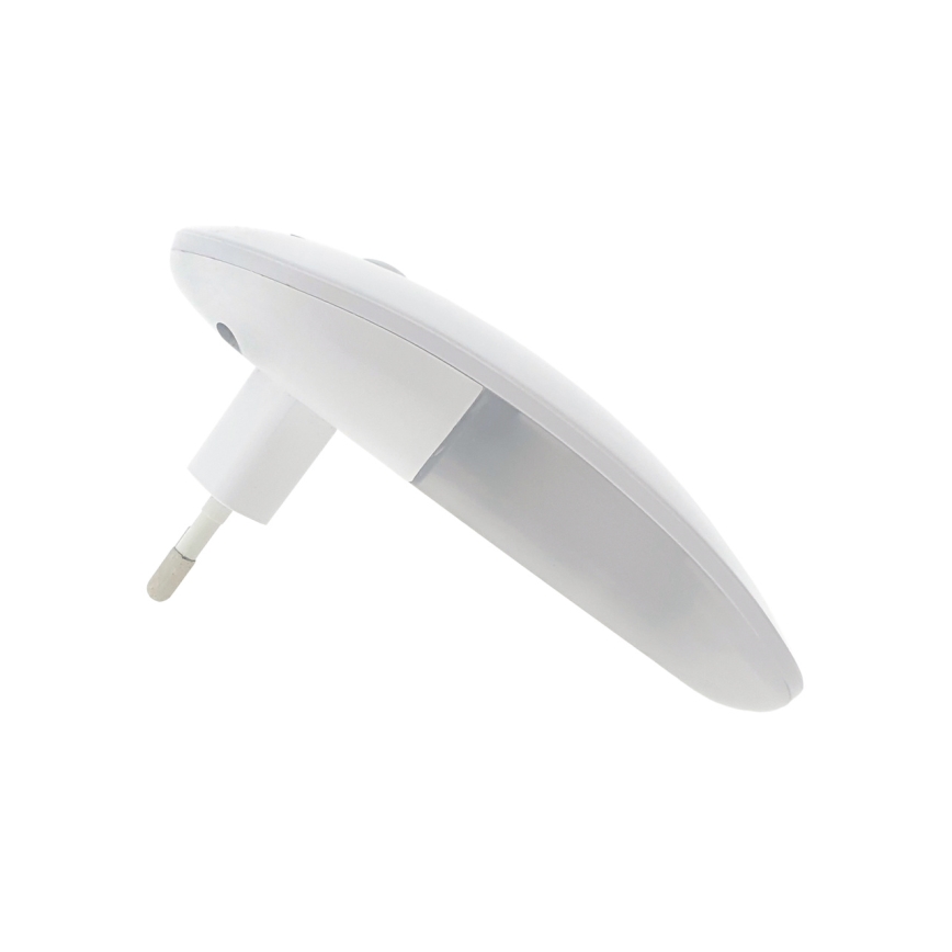 LED Nakts lampa ar sensoru LED/1W/230V balta