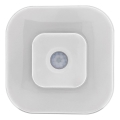 LED naktslampa ar sensoru LED/0,5W/4,5V 3xAAA, balta