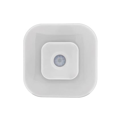 LED naktslampa ar sensoru LED/0,5W/4,5V 3xAAA, balta