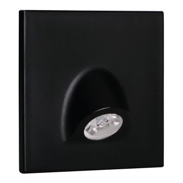 LED Navigācijas gaismeklis MEFIS LED/0,7W/12V 3000 K melns