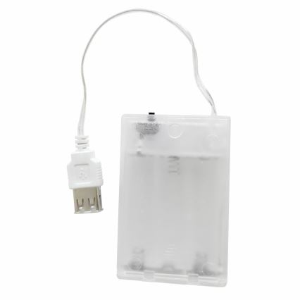 LED Neona sienas dekors GAME LED/3W/3xAA USB zila