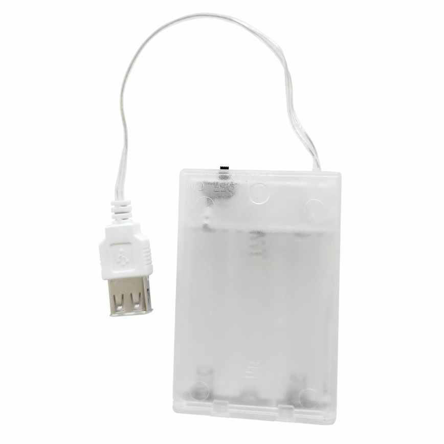 LED Neona sienas dekors GAME LED/3W/3xAA USB zila