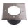 LED Pagalma lampa MIVO LED/3W/230V 12x12 cm IP67 matēts hroms