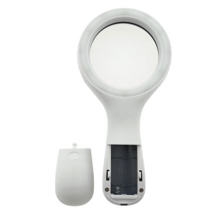 LED palielināmā lēca 3× ar LED apgaismojumu/3W/2×AAA IP22