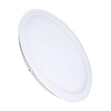 LED panel LED/6W/230V 3000/4000/6000K Ø 12 cm balts