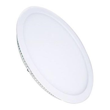 LED panelis, 12 W, 230 V, 3000/4000/6000 K (regulējama krāsu temperatūra), Ø 17 cm, balts