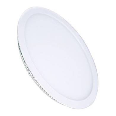 LED panelis, 12 W, 230 V, 3000/4000/6000 K (regulējama krāsu temperatūra), Ø 17 cm, balts