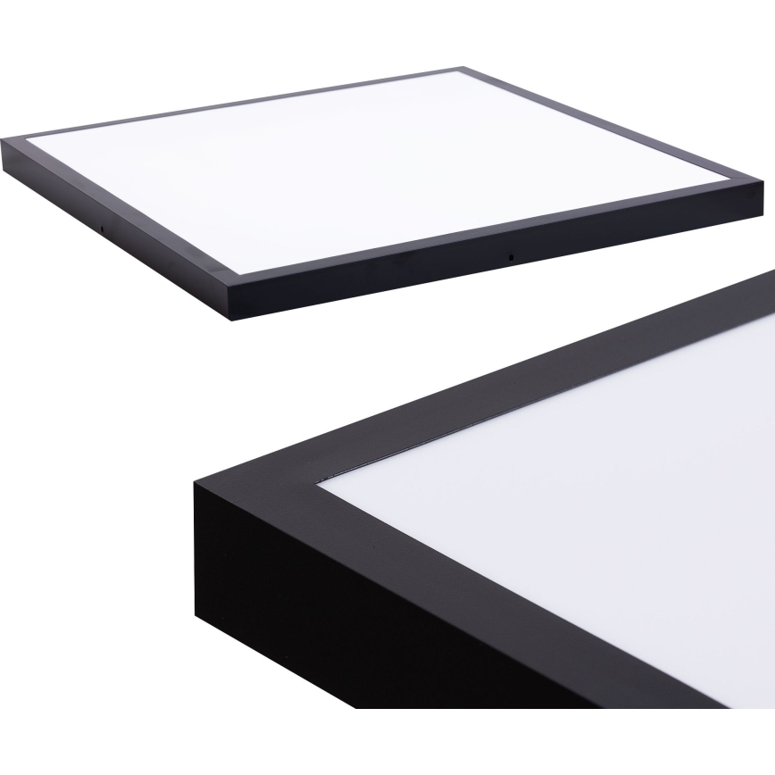 LED Panelis LED/60W/230V 4000K 60x60 cm melna