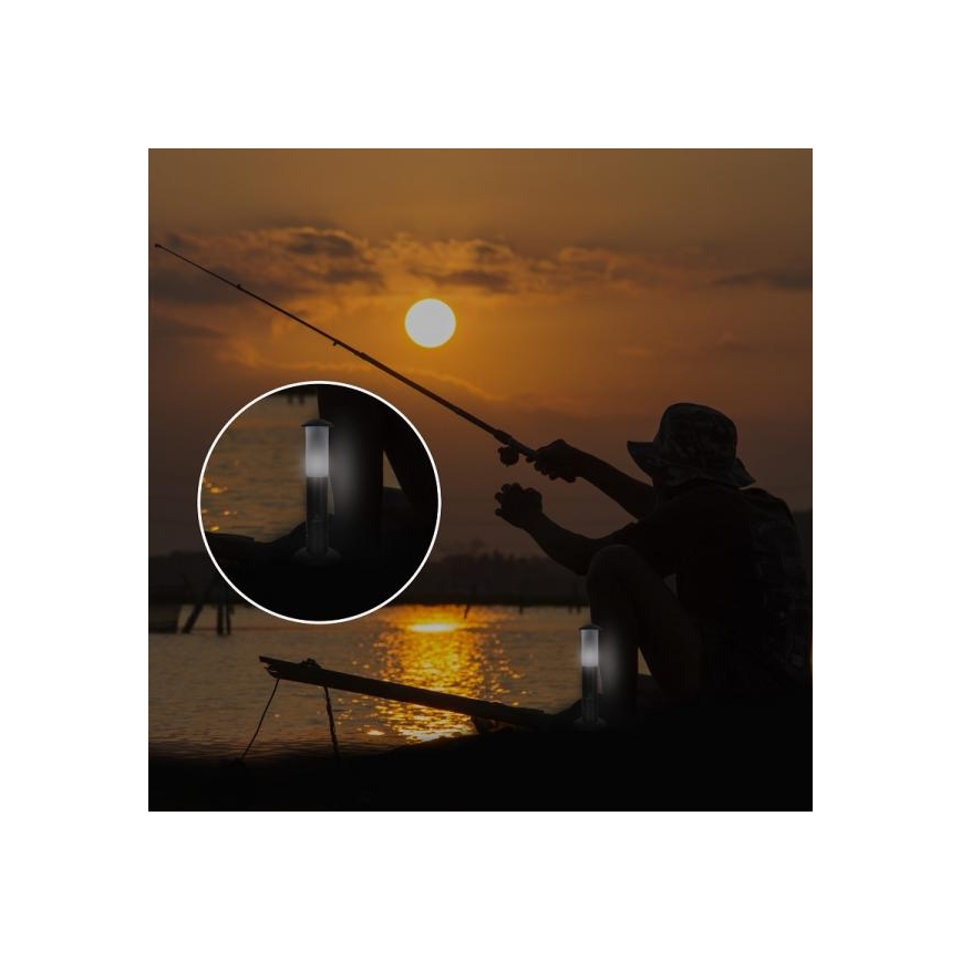 LED Pārnēsājama lampa 2xLED/1xD IPX4
