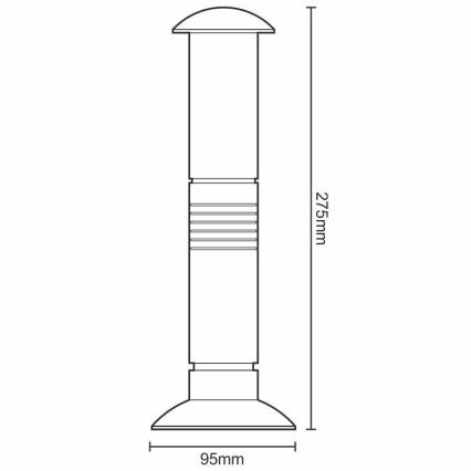 LED Pārnēsājama lampa 2xLED/1xD IPX4