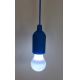 LED Pārnēsājama lampa LED/1W/3xAAA zila