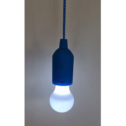 LED Pārnēsājama lampa LED/1W/3xAAA zila