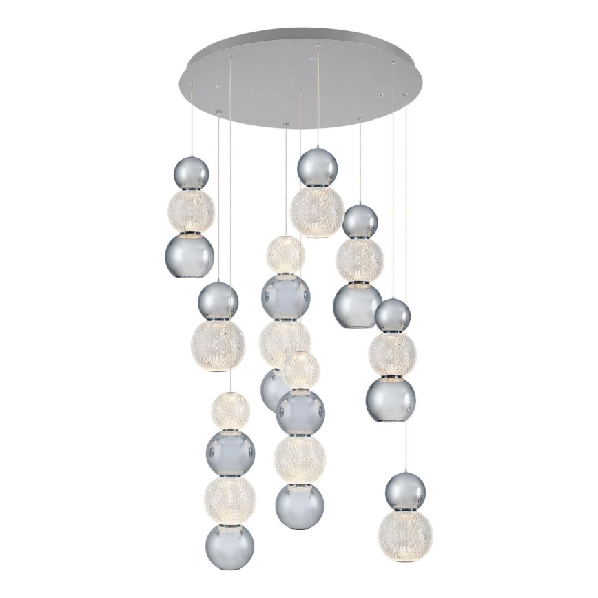 LED piekaramā lamp CREMONA LED/51W/230V 3000K matēts hroms