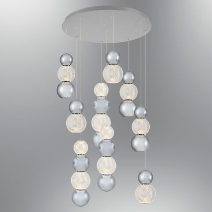LED piekaramā lamp CREMONA LED/51W/230V 3000K matēts hroms
