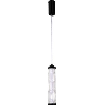 LED piekaramā lampa ar trosi CORTE LED/10W/230V melna