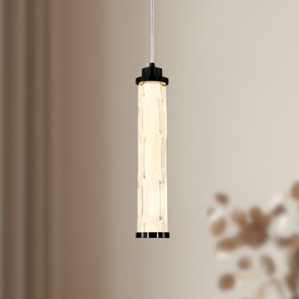 LED piekaramā lampa ar trosi CORTE LED/10W/230V melna