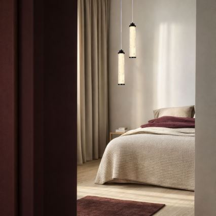 LED piekaramā lampa ar trosi CORTE LED/10W/230V melna