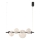 LED piekaramā lampa uz troses PLAYA LED/12W/230V melna