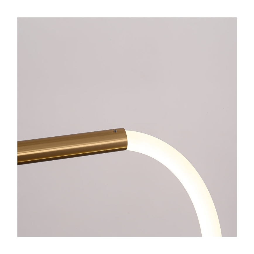 LED piekaramā lustra uz troses MELECA LED/36W/230V 3000/4000/6000K 160 cm zeltaina