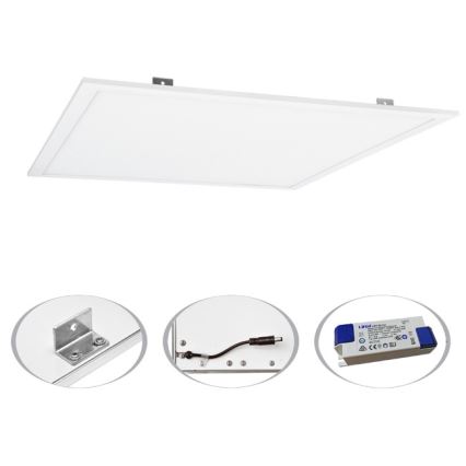 LED Piekaramo griestu panelis ZEUS LED/45W/230V 4000K