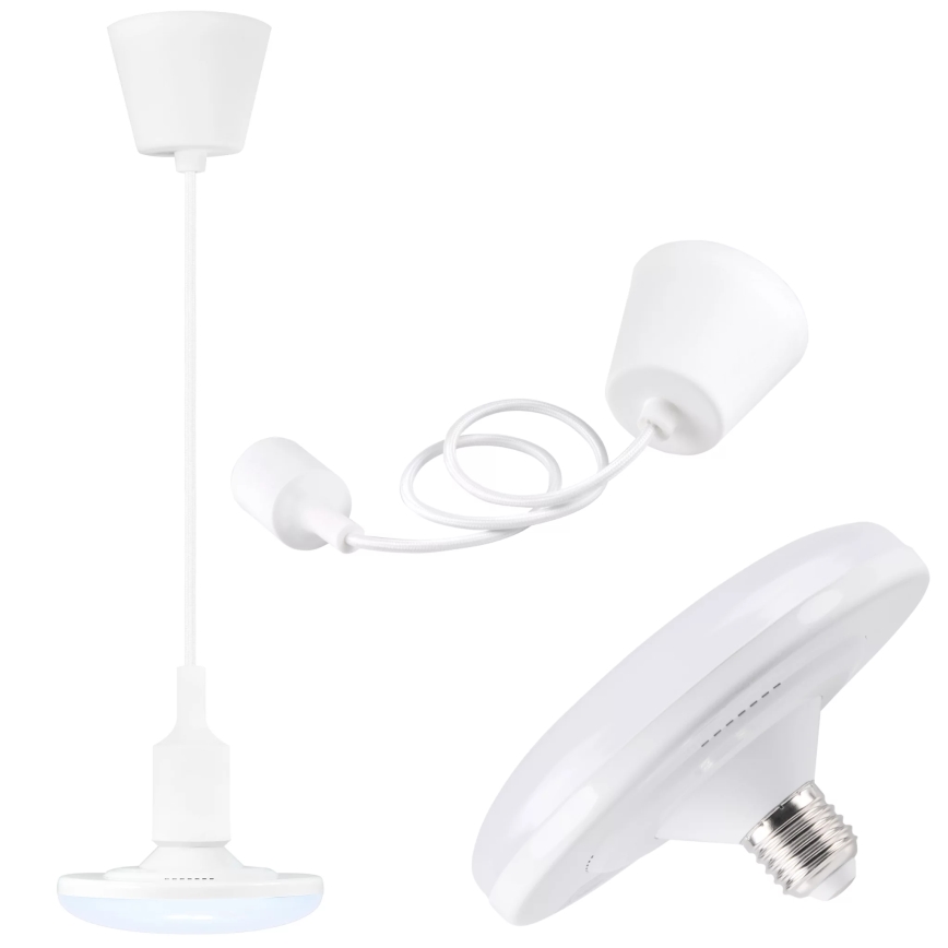 LED piekarams gaismeklis KIKI 1xE27/10W/230V Balts