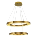 LED piektais lampa JESI LED/140W/230V 3000K diametrs 100 cm bronzas