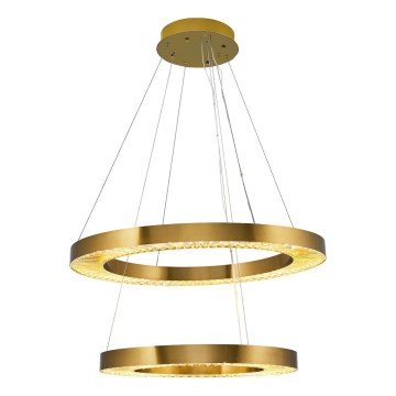 LED piektais lampa JESI LED/140W/230V 3000K diametrs 100 cm bronzas