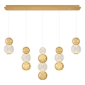 LED piektais lukturis CREMONA LED/27W/230V 3000K zelta