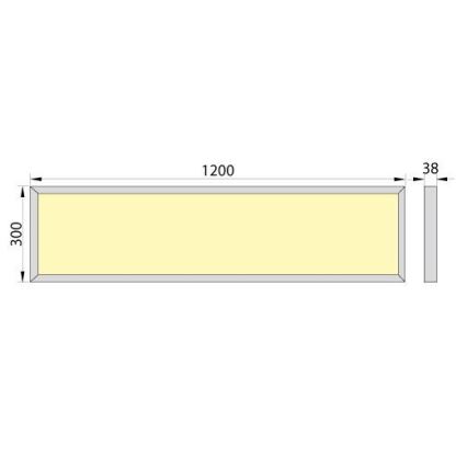 LED Pieliekams panelis OREGA LED/40W/230V 4000K