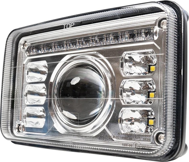 LED priekšējais lukturis traktoram LED/69W/10-30V IP69 5700K taisnstūrveida