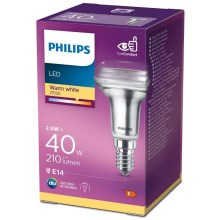 LED Prožektora spuldze Philips E14/2,8W/230V 2700K