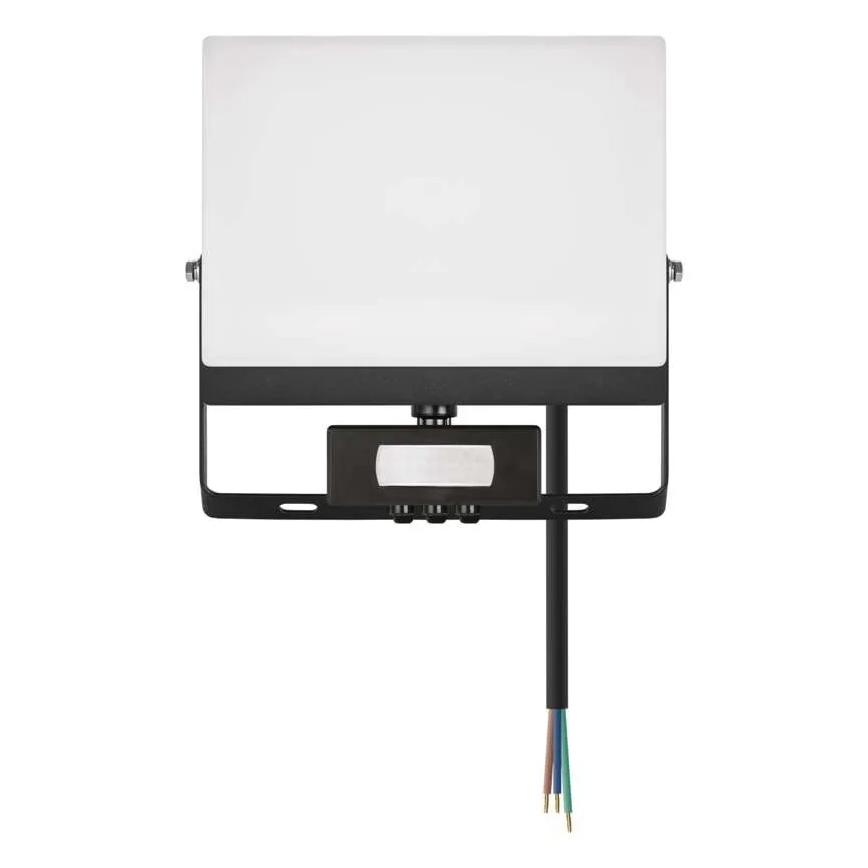 LED prožektors ar kustības un krēslas sensoru TAMBO EVO LED/50W/230V 4000K IP44, melns