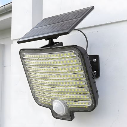 LED prožektors ar kustības sensoru un saules paneli ALEX LED/5,5W/3,7V 1200 mAh IP44